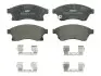 Фото Комплект гальмівних колодок передн, CHEVROLET AVEO, CRUZE OPEL ANTARA A, ASTRA J, ASTRA J GTC 1.2-2.2D 05.09 FERODO (FDB4262) зображення 1