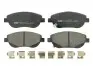 Фото Комплект гальмівних колодок передн, TOYOTA AVENSIS, VERSO 2.0D/2.2D 11.08-10.18 FERODO (FDB4276) зображення 1