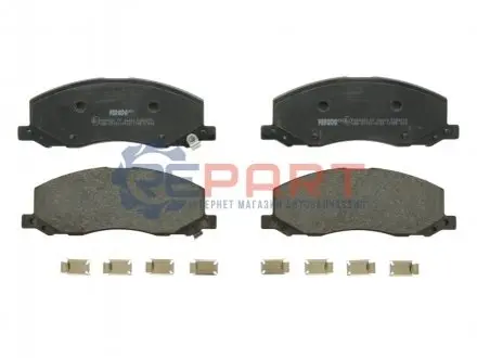 Комплект гальмівних колодок передн, OPEL INSIGNIA A, INSIGNIA A COUNTRY SAAB 9-5 1.6-2.8 07.08-03.17 FERODO FDB4278