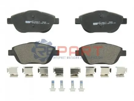 Фото Колодки гальмівні (передні) Citroen С3/DS3 09-/C4 Cactus/Peugeot 2008 13- FERODO (FDB4288) зображення 1