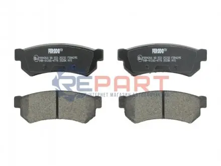 Фото Колодки гальмівні (задні) Chevrolet Lacetti/Nubira 1.4-2.0 03-13 FERODO (FDB4295) зображення 1