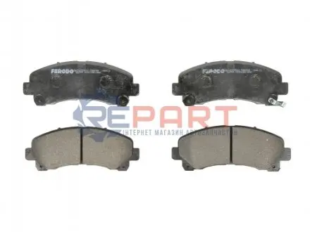 Фото Комплект гальмівних колодок, дискове гальмо FERODO (FDB4299) зображення 1