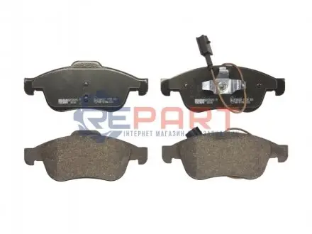 Комплект гальмівних колодок передн, ALFA ROMEO GIULIETTA 1.4-1.8 04.10-12.20 FERODO FDB4331