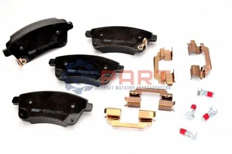 Комплект гальмівних колодок передн, KIA VENGA 1.4-1.6D 02.10 FERODO FDB4339