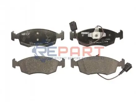 Фото 1 — Колодки гальмівні (передні) Fiat 500/Punto 05- FERODO (FDB4353) Фото Колодки гальмівні (передні) Fiat 500/Punto 05- FERODO (FDB4353) зображення 1
