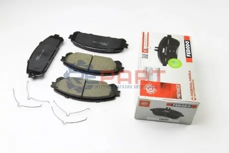 Комплект гальмівних колодок передн, LEXUS NX, NX II, RX TOYOTA CAMRY, HIGHLANDER, HIGHLANDER / KLUGER, RAV 4 IV, RAV 4 V 2.0-3.5H 05.07 FERODO FDB4354 Купити в Україні