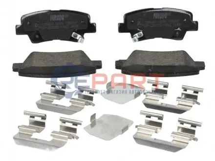Комплект гальмівних колодок задн (без комплектуючих), HYUNDAI ACCENT IV, ELANTRA IV, ELANTRA V, GETZ, GRANDEUR, I10 II, I10 III, I30, SOLARIS, SONATA V, TUCSON KIA CEED, OPIRUS 1.0-3.8 06.04 FERODO FDB4387 Купити в Україні