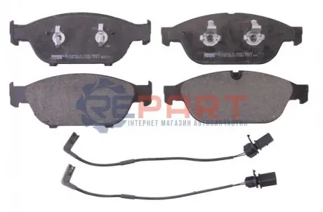 Фото 1 — Колодки гальмівні (передні) Audi A6/A7/A8 10- (Ate) (з датчиком) FERODO (FDB4397) Фото Колодки гальмівні (передні) Audi A6/A7/A8 10- (Ate) (з датчиком) FERODO (FDB4397) зображення 1