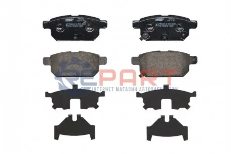 Фото 1 — Колодки гальмівні (задні) Suzuki Vitara III 15-/SX4 13-/Swift 10- FERODO (FDB4430) Фото Колодки гальмівні (задні) Suzuki Vitara III 15-/SX4 13-/Swift 10- FERODO (FDB4430) зображення 1