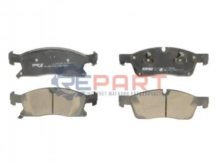 Комплект гальмівних колодок задн, LAND ROVER DISCOVERY III, DISCOVERY IV, RANGE ROVER III, RANGE ROVER SPORT I 2.7D-5.0 03.02-12.18 FERODO FDB4432 Купити в Україні