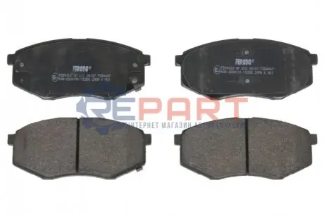 Фото Колодки гальмівні (передні) Hyundai ix20/Kia Soul II 10- FERODO (FDB4447) зображення 1