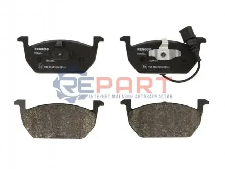 Фото Колодки гальмівні (передні) Audi A3/Seat Leon/Skoda Octavia IV/V/VW Golf VII 12- (+датчик) FERODO (FDB4454) зображення 1