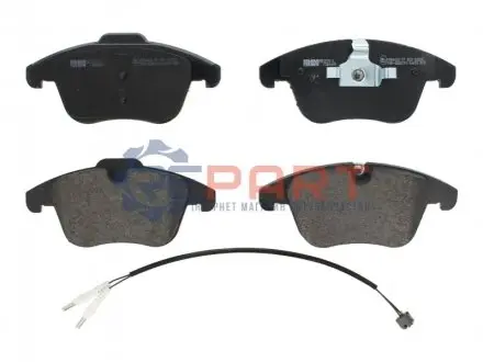 Комплект гальмівних колодок передн, CITROEN C5 III PEUGEOT 407, 508, 508 I 1.6-2.2D 05.04 FERODO FDB4498 Купити в Україні