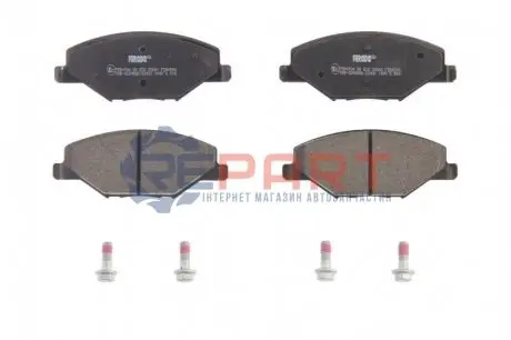 Фото Колодки гальмівні (передні) Skoda Fabia II/III 07-/VW Polo 10- FERODO (FDB4590) зображення 1