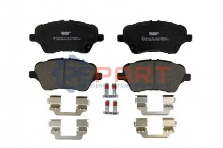 Тормозные колодки дисковые FERODO FDB4612