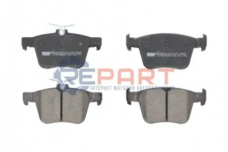 Комплект гальмівних колодок задн (без комплектуючих), AUDI A3, Q2, Q3, TT CUPRA ATECA SEAT LEON, LEON SC, LEON ST, TARRACO SKODA KODIAQ I, SUPERB III VW ARTEON 1.0-Electric 04.12 FERODO FDB4697 Купити в Україні