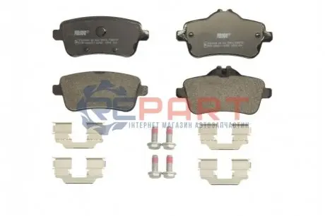 Фото Колодки гальмівні (задні) MB GL-class (X166) 12-/GLE-class (C292/W166) 15-/GLS-class (X166) 15- FERODO (FDB4701) зображення 1