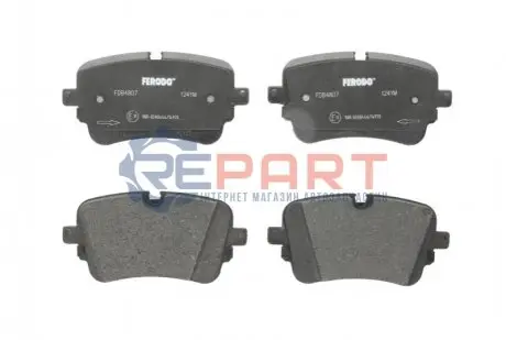 Фото Колодки гальмівні (задні) Audi A6/A7/A8/Q7/Q8/VW Touareg 16- FERODO (FDB4807) зображення 1