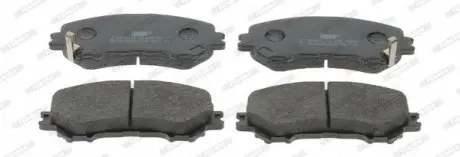 Комплект гальмівних колодок передн, NISSAN QASHQAI II, X-TRAIL, X-TRAIL III RENAULT KADJAR, KOLEOS II 1.2-2.5 11.13 FERODO FDB4843 Купити в Україні
