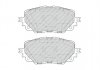Тормозные колодки, дисковые. - FERODO FDB4873 (6000615055, 6000615056, N2Y33328ZB)