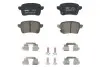 Комплект гальмівних колодок задн, FIAT 500L, TIPO OPEL ADAM, CORSA E 1.0-1.6D 09.12 FERODO (FDB4879) зображення 1
