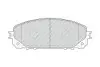 Фото Комплект гальмівних колодок передн, JEEP CHEROKEE 2.0-3.2 11.13 FERODO (FDB4882) зображення 2