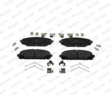 Комплект гальмівних колодок передн, JEEP CHEROKEE 2.0-3.2 11.13 FERODO FDB4882 Купити в Україні
