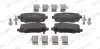 Фото Комплект гальмівних колодок задн, FIAT 500X JEEP CHEROKEE, RENEGADE 1.3D-3.2 11.13 FERODO (FDB4883) зображення 1