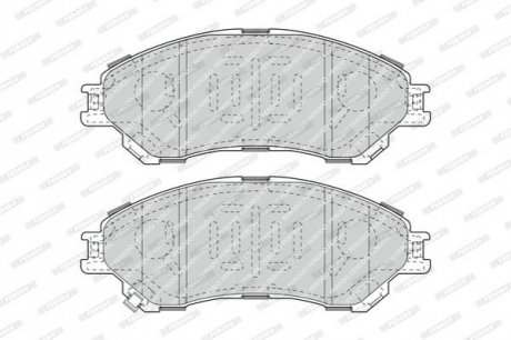 Гальмівні колодки, дискові - (55200D66Y00C000, 5581061M00, 5581061M01) FERODO FDB4884 (фото 1)