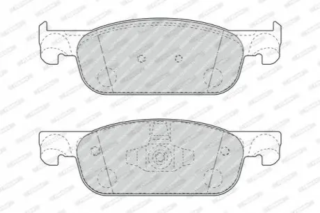 Фото Колодки гальмівні (передні) Renault Logan II/Clio IV/Sandero II 12- FERODO (FDB4907) зображення 1