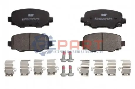 Фото Колодки гальмівні (задні) Fiat 500X/Jeep Renegade 14- FERODO (FDB4925) зображення 1