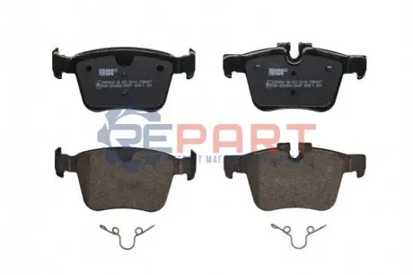 Фото Колодки гальмівні (задні) Volvo S60/V60 18-/S90/V90/XC60 16-/XC90/Land Rover Discovery 14- FERODO (FDB4927) зображення 1