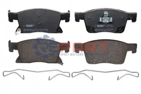 Фото Колодки гальмівні (передні) Opel Astra K 15- FERODO (FDB4934) зображення 1