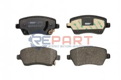Фото Колодки гальмівні (передні) Opel Agila/Suzuki Swift 05- FERODO (FDB4966) зображення 1