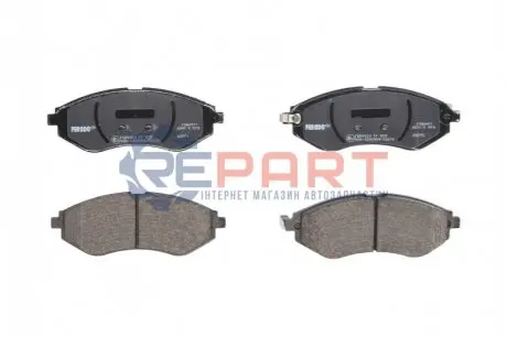 Фото 1 — Колодки гальмівні (передні) Chevrolet Aveo/Daewoo Kalos 1.2-1.6 02- FERODO (FDB4971) Фото Колодки гальмівні (передні) Chevrolet Aveo/Daewoo Kalos 1.2-1.6 02- FERODO (FDB4971) зображення 1