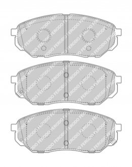Гальмівні колодки дискові FERODO FDB4983 (фото 1)