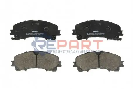 Фото Тормозные колодки дисковые FERODO (FDB4998) изображение 1