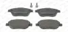 Фото Комплект гальмівних колодок передн, CITROEN C3 I, C4, C4 I, XSARA, XSARA PICASSO PEUGEOT 1007, 206, 207, 307, PARTNER, PARTNER ORIGIN 1.4-2.0D 02.98 FERODO (FDB5028) зображення 1