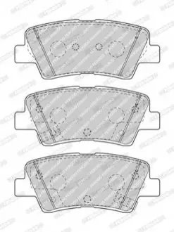 Комплект гальмівних колодок задн, HYUNDAI ACCENT V, ELANTRA VI, I20 ACTIVE, I20 II, I40 I, I40 I CW, IONIQ, IX35, SOLARIS, TUCSON KIA NIRO, NIRO I, OPTIMA, RIO IV, SOUL III 1.0-Electric 06.10 FERODO FDB5041 Купити в Україні
