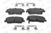 Комплект тормозных колодок передн, KIA STINGER 2.0/2.2D 06.17- FERODO (FDB5045) изображение 2