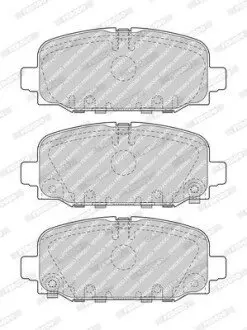 Фото Колодки гальмівні (задні) Jeep Compass 1.4-2.4 17- FERODO (FDB5049) зображення 1