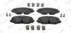 Фото Комплект гальмівних колодок передн, VW ATLAS 2.0/3.6 12.16 FERODO (FDB5063) зображення 1