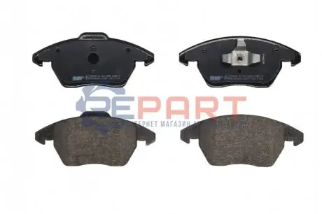 Комплект гальмівних колодок передн, AUDI A1 SEAT IBIZA IV SC SKODA SCALA VW JETTA IV, POLO V, POLO VI 1.4-2.5 06.09 FERODO FDB5110