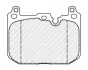Фото Колодки гальмівні (передні) Mini Cooper (F54/F56/F57) 15 FERODO (FDB5112) зображення 1