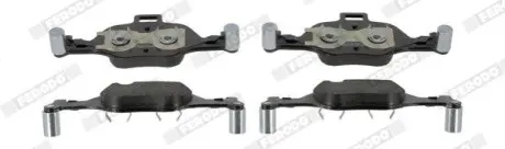 Комплект гальмівних колодок передн, BMW 2 (G42, G87), 3 (G20, G80, G28), 3 (G21), 3 (G21, G81), 4 (G22, G82), 4 (G23, G83), 4 GRAN COUPE (G26), 5 (G30, F90), 5 (G31) 2.0-Electric 07.15 FERODO FDB5114 Купити в Україні
