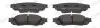 Фото Комплект гальмівних колодок задн, TOYOTA CAMRY, C-HR, COROLLA CROSS, PRIUS, RAV 4 V, YARIS CROSS 1.2-2.5H 10.16 FERODO (FDB5122) зображення 1
