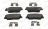 Фото Комплект гальмівних колодок задн, KIA SORENTO II, SORENTO III, STINGER 2.2D/2.4 11.09 FERODO (FDB5152) зображення 1