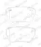 Фото Комплект гальмівних колодок задн, VOLVO XC40 1.5-Electric 10.17 FERODO (FDB5157) зображення 1