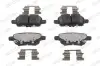 Комплект гальмівних колодок задн, OPEL ASTRA K, INSIGNIA B, INSIGNIA B COUNTRY, INSIGNIA B GRAND SPORT 1.0-2.0D 06.15 FERODO (FDB5193) зображення 1