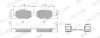 Фото Комплект гальмівних колодок задн, DS DS 3 / DS 3 CITROEN C3 AIRCROSS II, C3 IV, C4 III, C4 X JEEP AVENGER OPEL CORSA F, FRONTERA, MOKKA PEUGEOT 2008 II, 208 II 1.2-Electric 05.19 FERODO (FDB5197) зображення 2